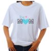 BOY MOM WHITE ROUND