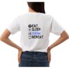 ESSR WHITE ROUND BACK