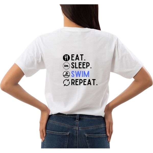 ESSR WHITE ROUND BACK