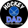 HOCKEY DAD COOLER BLACK LOGO