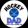 HOCKEY DAD COOLER WHITE LOGO