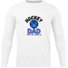 HOCKEY DAD COOLER WHITE LONG SLEEVE