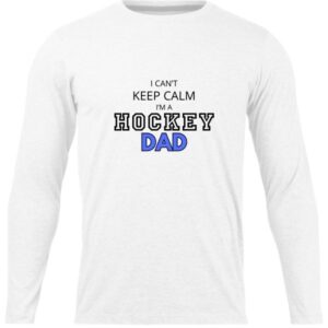 Hockey Dad Keep Calm T-Shirt