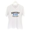 HOCKEY DAD LOUD PROUD WHITE V