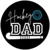 HOCKEY DAD STICK BLACK LOGO