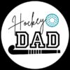 HOCKEY DAD STICK WHITE LOGO
