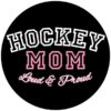 HOCKEY MOM LOUD PROUD BLACK LOGO