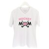 HOCKEY MOM STICKS WHITE V