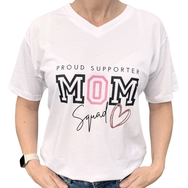 MOM PROUD SUPPORT ON WHITE FRONT