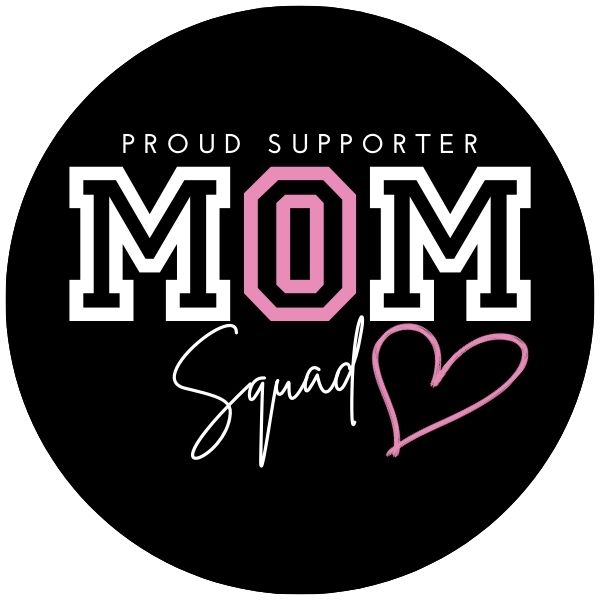 MOM SQUAD PROUD SUPPORTER BLACK LOGO