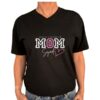 MOM SQUAD PROUD SUPPORTER BLACK V