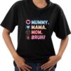 MOM TO BRUH BLACK ROUND