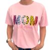 MOM WILD AT HEART ON PINK FRONT