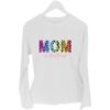 MOM WILD AT HEART WHITE LONG SLEEVE