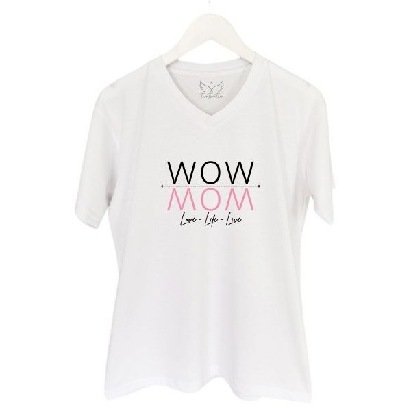 MOM WOW WHITE V