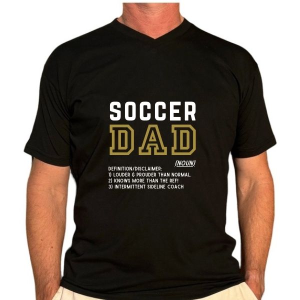 SOCCER DAD DEFINITION BLACK V
