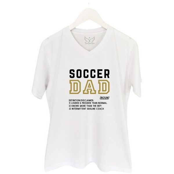 SOCCER DAD DEFINITION WHITE V