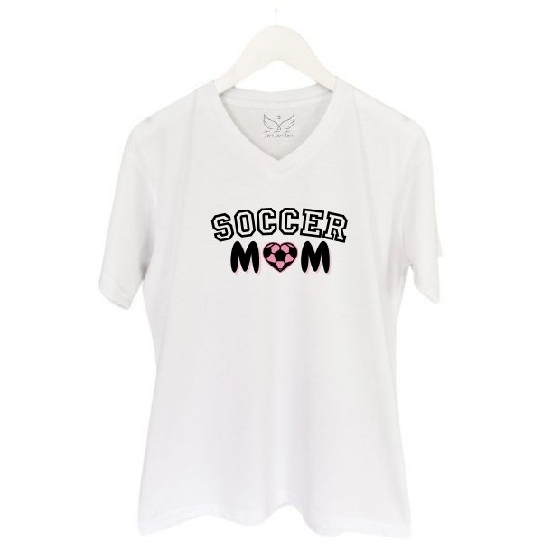 SOCCER MOM WHITE V