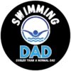 SWIM DAD COOLER BLACK LOGO