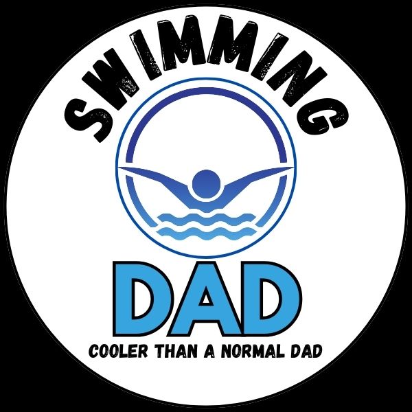 SWIM DAD COOLER WHITE LOGO