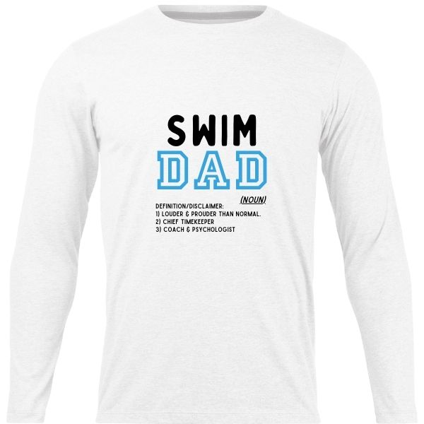 SWIM DAD DEFINITION WHITE LONG SLEEVE