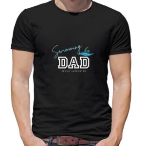 Swim Dad Proud Supporter T-Shirt