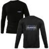 SWIM LIVE LOVE BLUE BLACK LONG SLEEVE PAIR