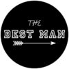 THE BEST MAN ARROW BLACK CAP