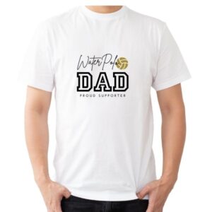 Water Polo Dad Proud Supporter T-Shirt