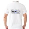 WATERPOLO LIVE LOVE WHITE BLUE ROUND BACK