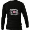 WATERPOLO MOM LOUD PROUD BLACK LONG SLEEVE
