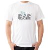 BOY DAD WHTE ROUND