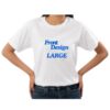 CUSTOM WHITE ROUND LARGE FRONT