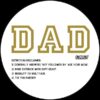 DAD DEFINITION ON WHITE LOGO