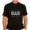 DAD PROUD SUPPORTER ON BLACK V