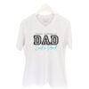 DAD PROUD SUPPORTER ON WHITE V