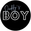DADDYS BOY BLACK LOGO