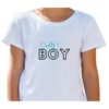 DADDYS BOY WHITE ROUND