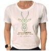 GEOGRAPHIC GLITTER SPRINGBOK WHITE FITTED
