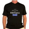 NETBALL DAD KEEP CALM BLACK V