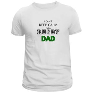 Rugby Dad Keep Calm T-Shirt