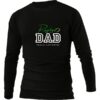 RUGBY DAD PROUD SUPPORTER BLACK LONG