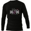 RUGBY MOM PROUD SUPPORTER BLACK LONG